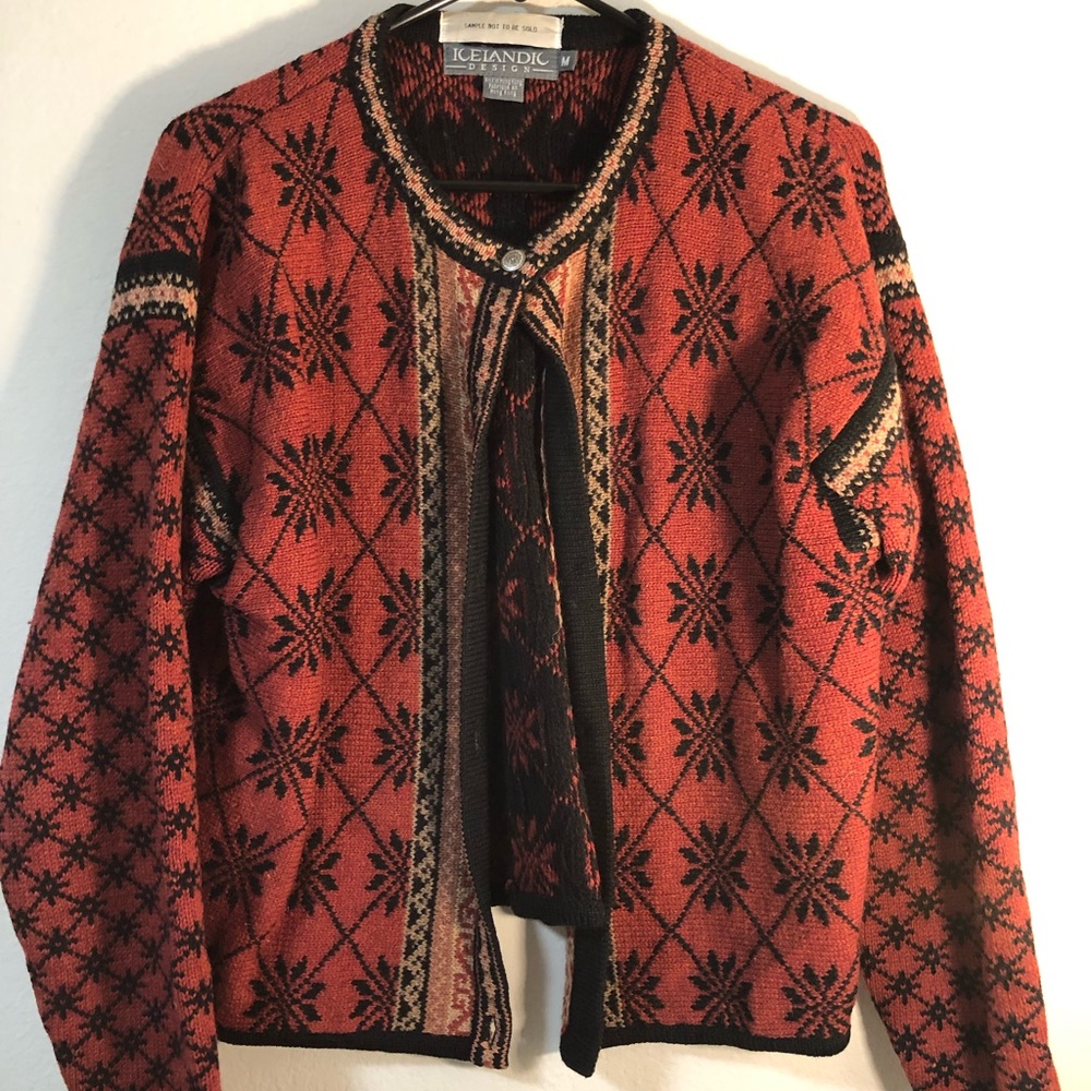 Wool cardigan